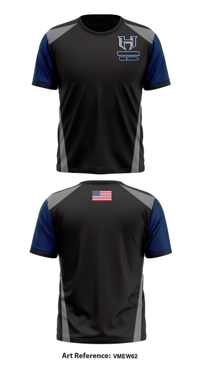 Hendrickson High School 62261568 Short Sleeve Performance Shirt - 1