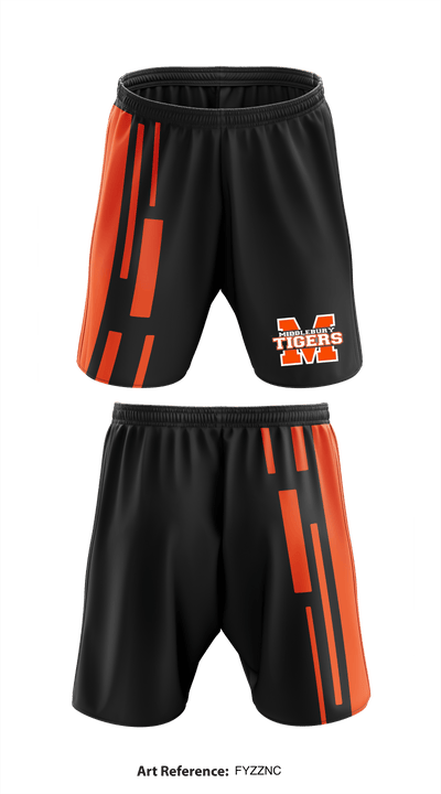 Tigers 86286874 Athletic Shorts With Pockets - 1