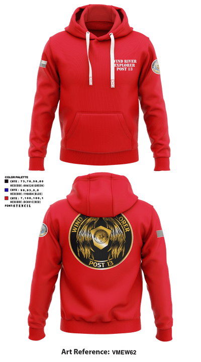 Wind River Explorer Post 13 83614343 Hoodie - 6