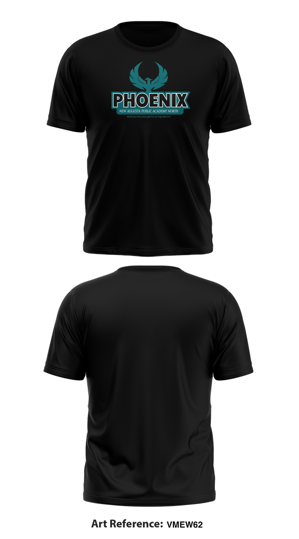 Short Sleeve Performance Shirt, New Augusta Public Academy North Middle School, School Spirit Store, Teamtime, Team time, sublimation, custom sports apparel, team uniforms, spirit wear, spiritwear, sports uniforms, custom shirts, team store, custom team store, fundraiser sports, apparel fundraiser