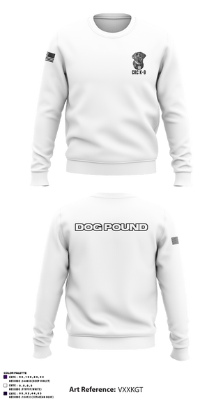 Crew Neck Sweatshirt, , Police, Teamtime, Team time, sublimation, custom sports apparel, team uniforms, spirit wear, spiritwear, sports uniforms, custom shirts, team store, custom team store, fundraiser sports, apparel fundraiser