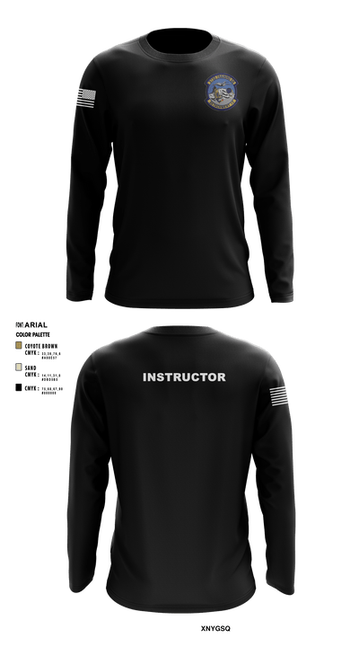 373 TRS / DET 12 70443179 Long Sleeve Performance Shirt - 3