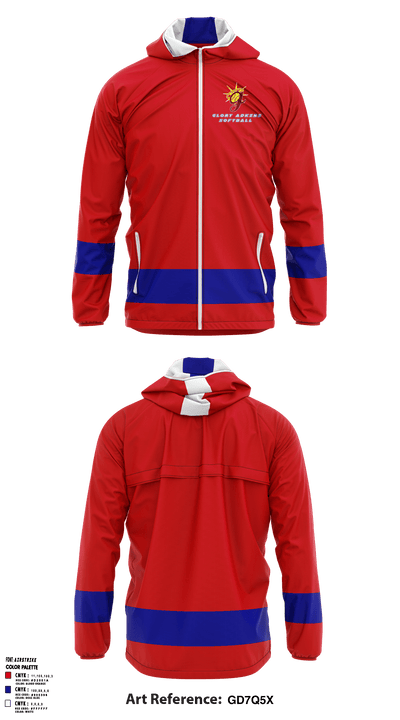 Glory Adkins 29441696 Windbreaker - 1