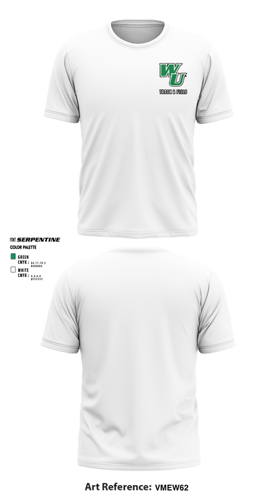 Wilmington University Track 37638015 Short Sleeve Performance Shirt - 7