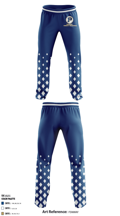 Principia College Women's Volleyball 48860695 Sweatpants - 1
