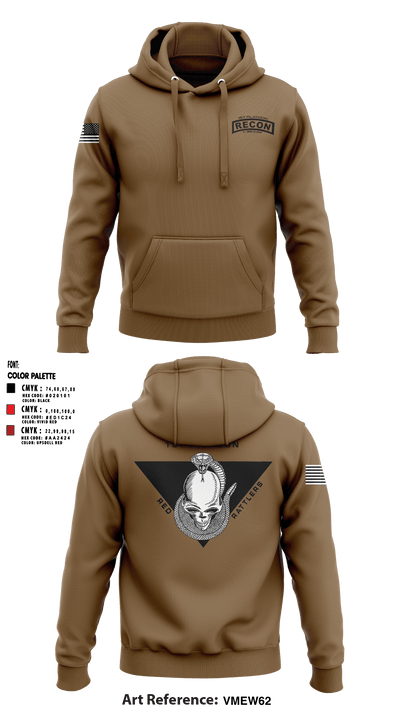 1-32 CAV 83773265 Hoodie - 2