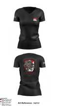 3-6 CAV 11839829 Women's Short Sleeve V-neck Shirt - 4
