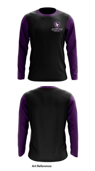 Little Falls Hockey 30371942 Long Sleeve Performance Shirt - 1