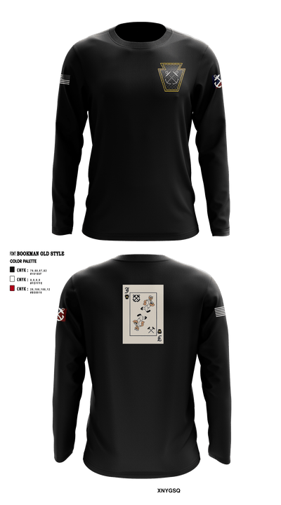 USS John P. Murtha 4940158 Long Sleeve Performance Shirt - 1