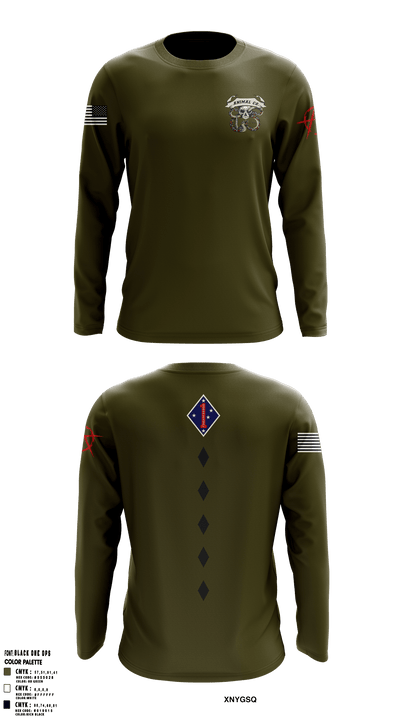 1/7 93469447 Long Sleeve Performance Shirt - 1