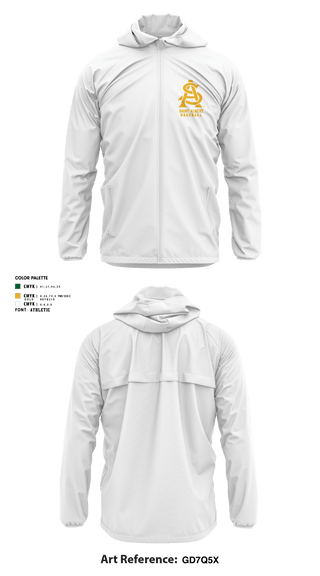 Windbreaker, Saint Albert High School Baseball, Baseball, Teamtime, Team time, sublimation, custom sports apparel, team uniforms, spirit wear, spiritwear, sports uniforms, custom shirts, team store, custom team store, fundraiser sports, apparel fundraiser