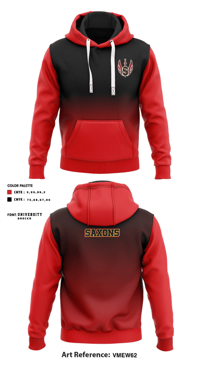 Schaumburg High School Bowling 29259600 Hoodie - 3