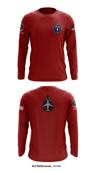 Long Sleeve Performance Shirt, VP-10 Red Lancers, Navy, Teamtime, Team time, sublimation, custom sports apparel, team uniforms, spirit wear, spiritwear, sports uniforms, custom shirts, team store, custom team store, fundraiser sports, apparel fundraiser