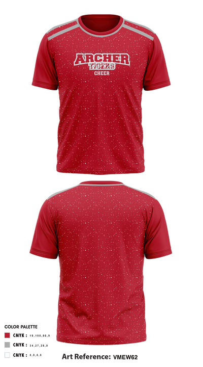 Archer Athletic Association 85302557 Short Sleeve Performance Shirt - 10
