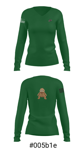Women's Long Sleeve Vneck Shirt, , Marines, Teamtime, Team time, sublimation, custom sports apparel, team uniforms, spirit wear, spiritwear, sports uniforms, custom shirts, team store, custom team store, fundraiser sports, apparel fundraiser