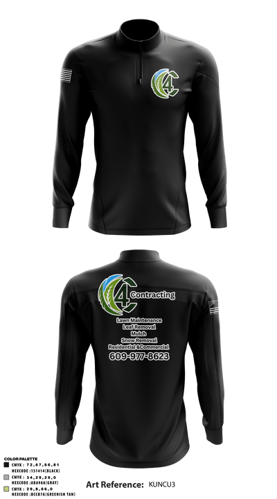 C4 36536830 Quarter Zip Jacket - 2