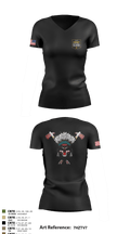 Apache 10748553 Women's Short Sleeve V-neck Shirt - 2