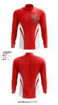 Woodland High School Swimming 97298494 Quarter Zip Jacket - 2