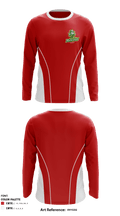 Memorial High School Cheer 12009411 Long Sleeve Performance Shirt - 2