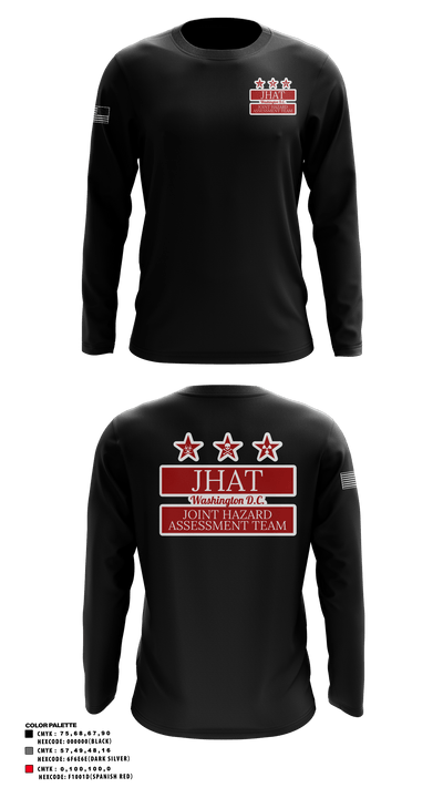 JHAT 14476812 Long Sleeve Performance Shirt - 1