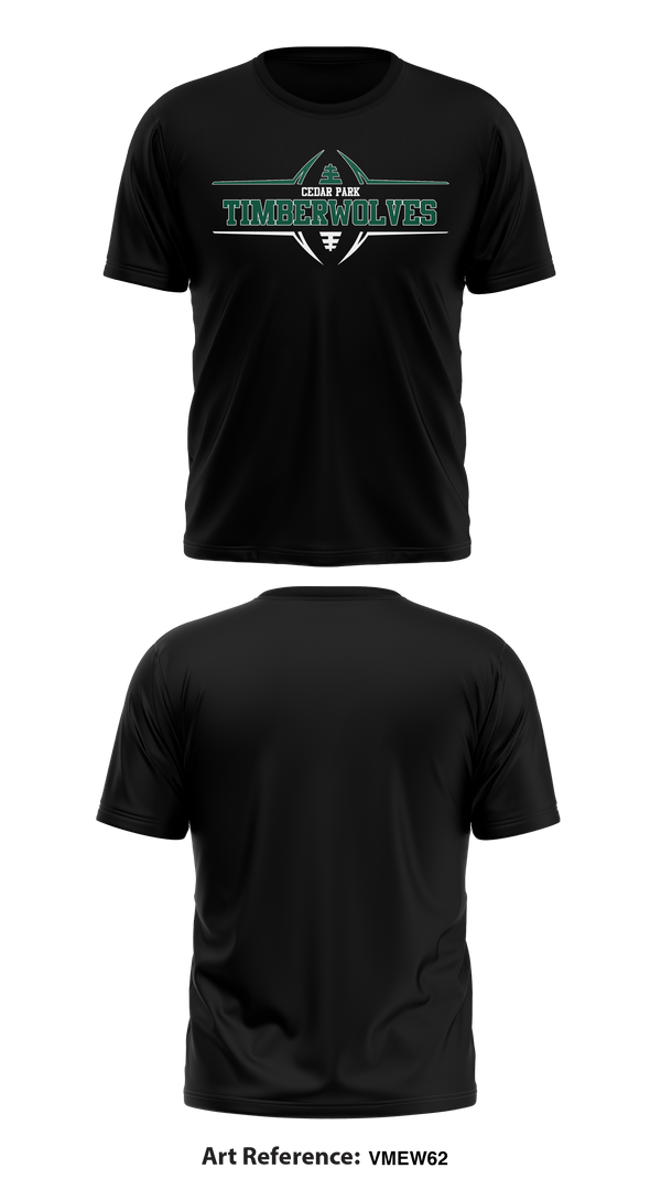 Short Sleeve Performance Shirt, Cedar Park Timberwolves, Football, Teamtime, Team time, sublimation, custom sports apparel, team uniforms, spirit wear, spiritwear, sports uniforms, custom shirts, team store, custom team store, fundraiser sports, apparel fundraiser