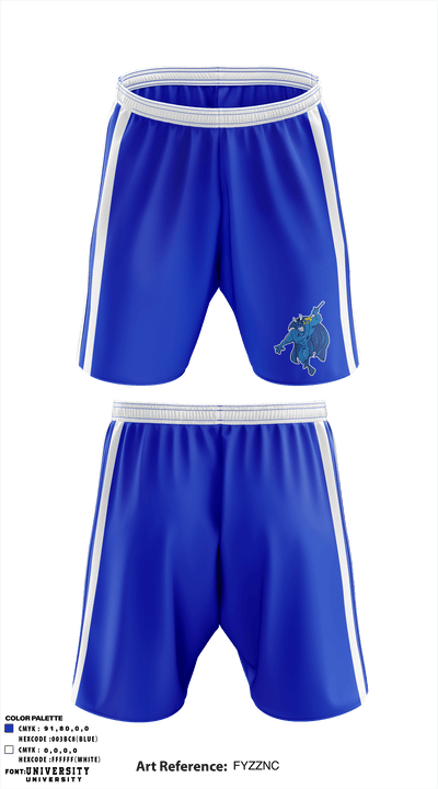 Burlington City High School Softball 23073652 Athletic Shorts With Pockets - 1