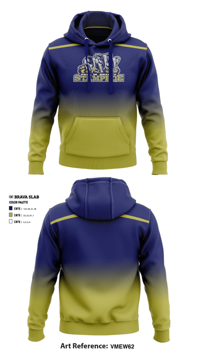 Paul W Bryant Soccer 82754745 Hoodie - 1