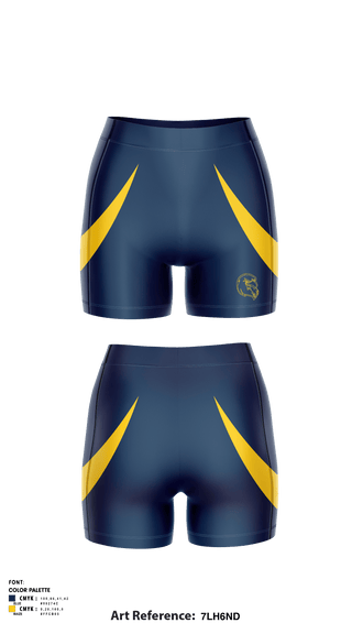 Women's Compression Shorts, George Washington track and field, Track & Field, Teamtime, Team time, sublimation, custom sports apparel, team uniforms, spirit wear, spiritwear, sports uniforms, custom shirts, team store, custom team store, fundraiser sports, apparel fundraiser