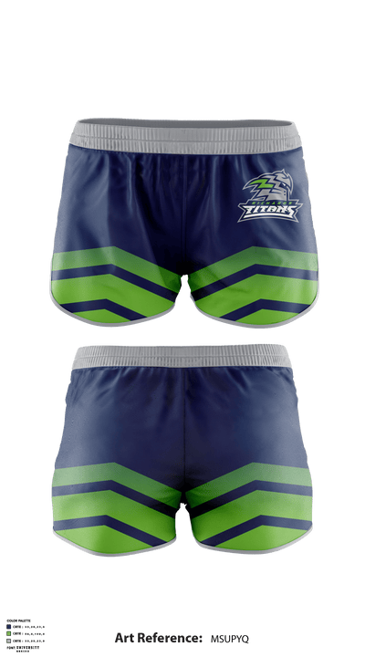 J E Richards Middle School Basketball 10653844 Track Shorts - 1