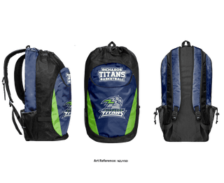 Gear Bag, Richards Titans Basketball, Men's Basketball, Teamtime, Team time, sublimation, custom sports apparel, team uniforms, spirit wear, spiritwear, sports uniforms, custom shirts, team store, custom team store, fundraiser sports, apparel fundraiser