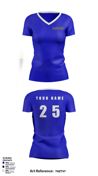 Women's Short Sleeve Vneck Shirt, Slammers FP, Softball, Teamtime, Team time, sublimation, custom sports apparel, team uniforms, spirit wear, spiritwear, sports uniforms, custom shirts, team store, custom team store, fundraiser sports, apparel fundraiser