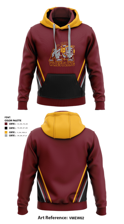 Saint Cloud High School wrestling 98098396 Hoodie - 2