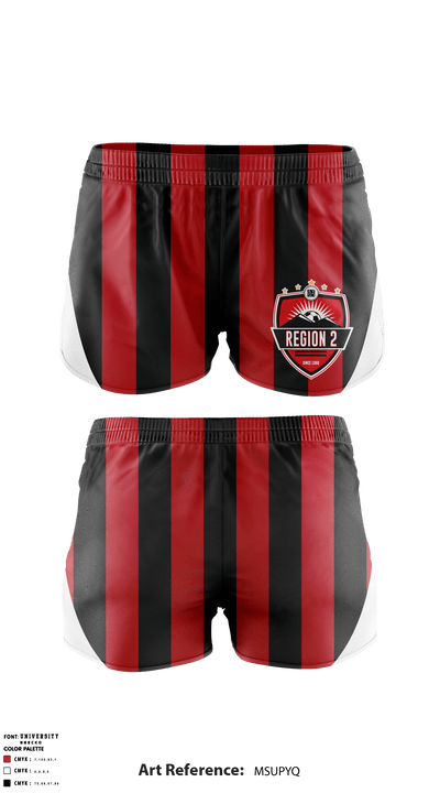 Ayso Region 2 Soccer Club 89243743 Track Shorts - 1
