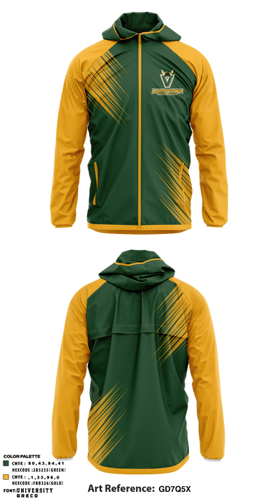 Allentown Central Catholic High School Softball 24427019 Windbreaker - 1