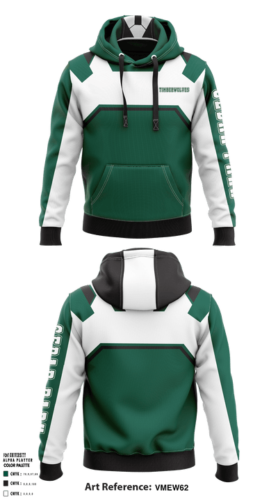 Cedar Park Timberwolves 13556335 Hoodie - 3