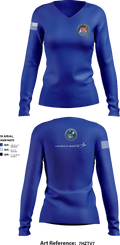 CONVENTIONAL PROMPT STRIKE TEAM 75033582 Women's Long Sleeve V-neck Shirt - 1