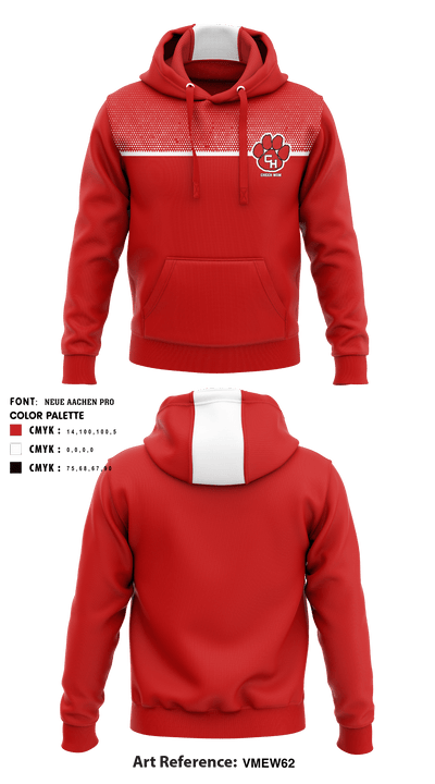 Colleyville Heritage High School Cheer 64869886 Hoodie - 4