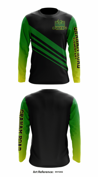 Long Sleeve Performance Shirt, Graham Road Elementary, School Spirit Store, Teamtime, Team time, sublimation, custom sports apparel, team uniforms, spirit wear, spiritwear, sports uniforms, custom shirts, team store, custom team store, fundraiser sports, apparel fundraiser