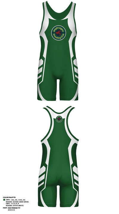 Amphi Legacy Wrestling Club 71655946 Wrestling Singlet - 1