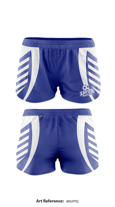 Xavier High School Soccer 69992222 Women's Shorts - 1