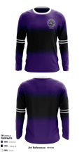 Vista Del Lago High School Golf 67197947 Long Sleeve Performance Shirt - 1