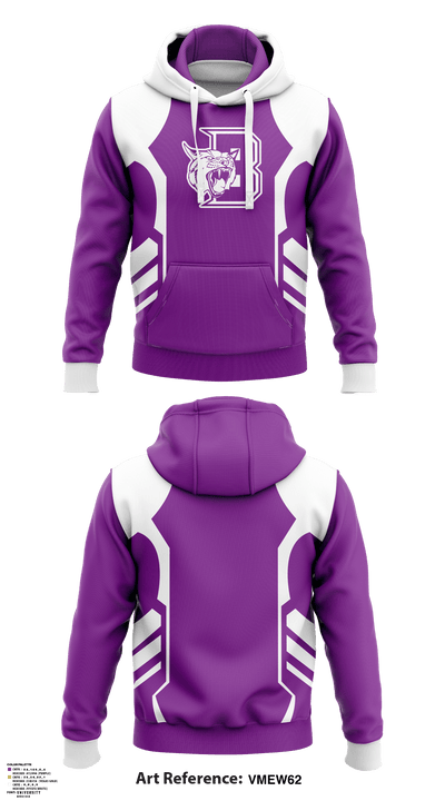 Berryville Bobcat Wrestling 39867670 Hoodie - 5