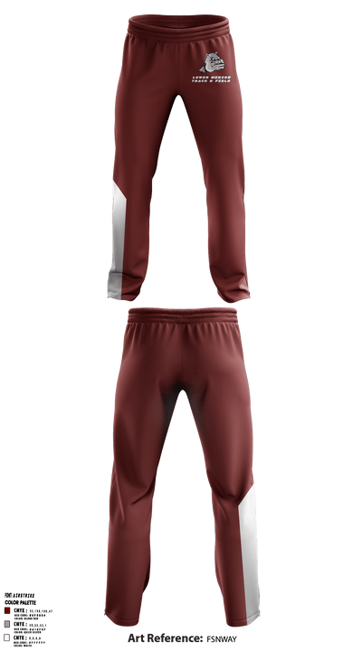 Lower Merion High School Track 46814717 Sweatpants - 1