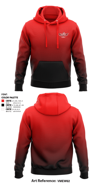Renton Redhawks 34124165 Hoodie - 3