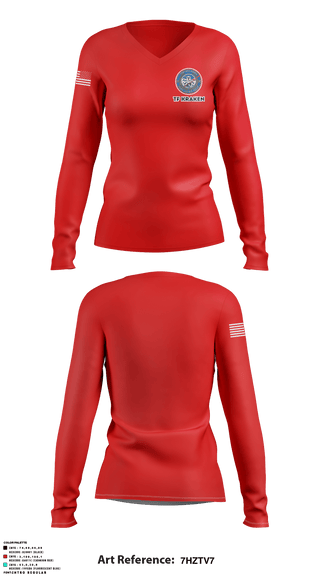 Women's Long Sleeve Vneck Shirt, , , Teamtime, Team time, sublimation, custom sports apparel, team uniforms, spirit wear, spiritwear, sports uniforms, custom shirts, team store, custom team store, fundraiser sports, apparel fundraiser
