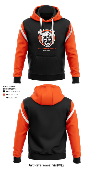 Hoodie, North Canton Hoover Football, Football, Teamtime, Team time, sublimation, custom sports apparel, team uniforms, spirit wear, spiritwear, sports uniforms, custom shirts, team store, custom team store, fundraiser sports, apparel fundraiser