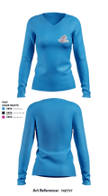 Proofpoint Threat Research 36810493 Women's Long Sleeve V-neck Shirt - 5
