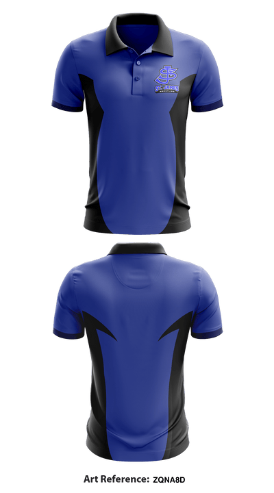 St James High School Wrestling 41690712 Short Sleeve Performance Polo - 1