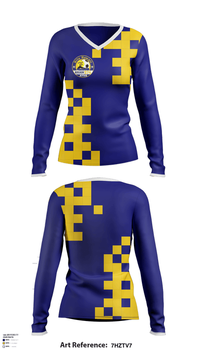 Hilo Ayso Region 274 Soccer 9795478 Long Sleeve Performance Shirt - 1