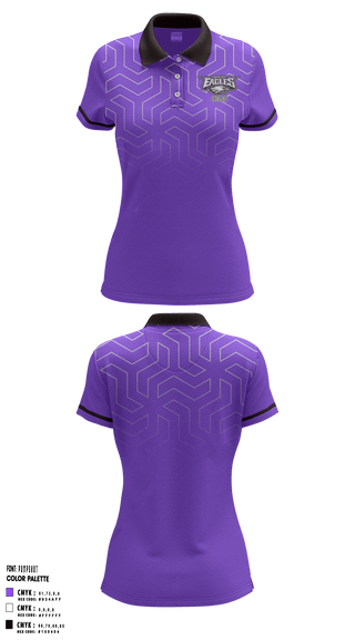 Women's Short Sleeve Performance Polo, Crowley High School Golf, Golf, Teamtime, Team time, sublimation, custom sports apparel, team uniforms, spirit wear, spiritwear, sports uniforms, custom shirts, team store, custom team store, fundraiser sports, apparel fundraiser
